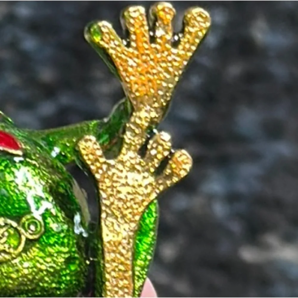 None adorable frog